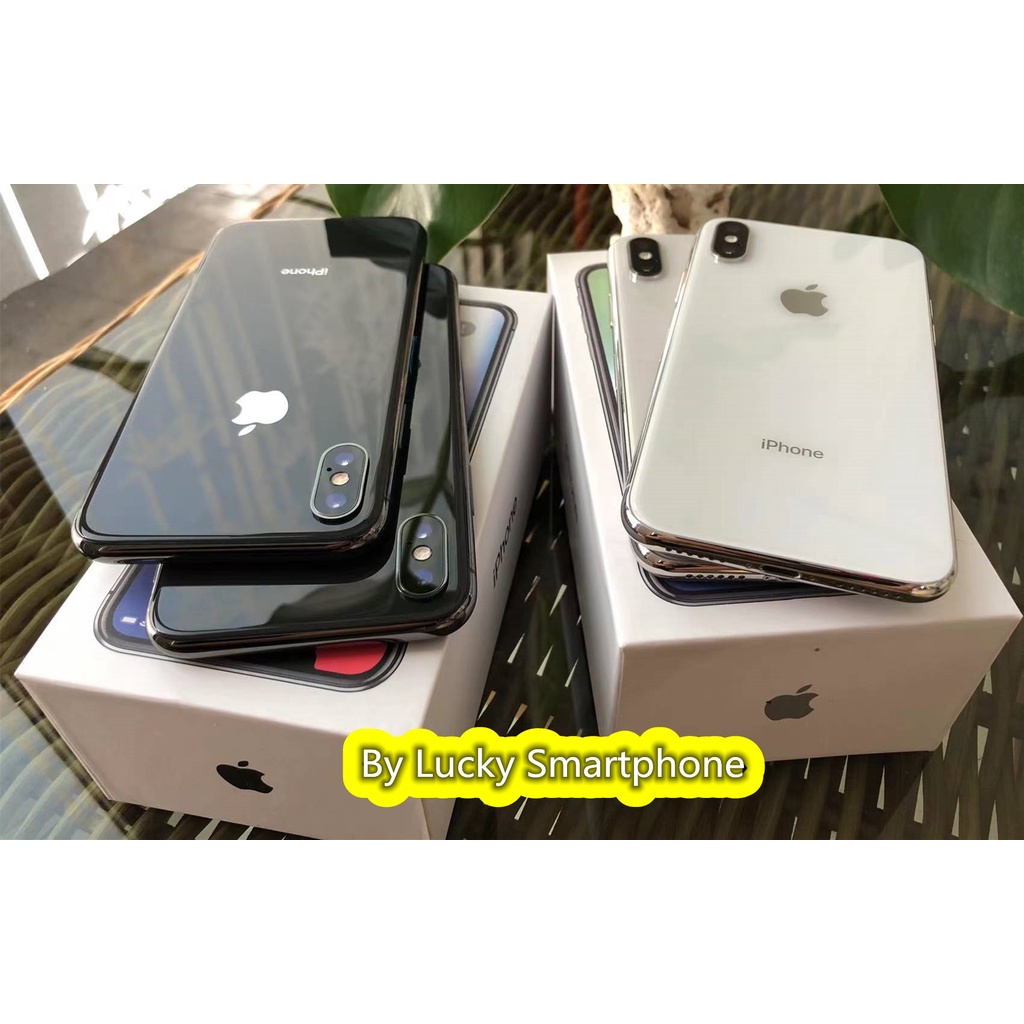 iPhoneX 64GB All Sim Silent Fullset Original Second Mulus100% Like New 3utools All Green (Garansi 1 Tahun)-6