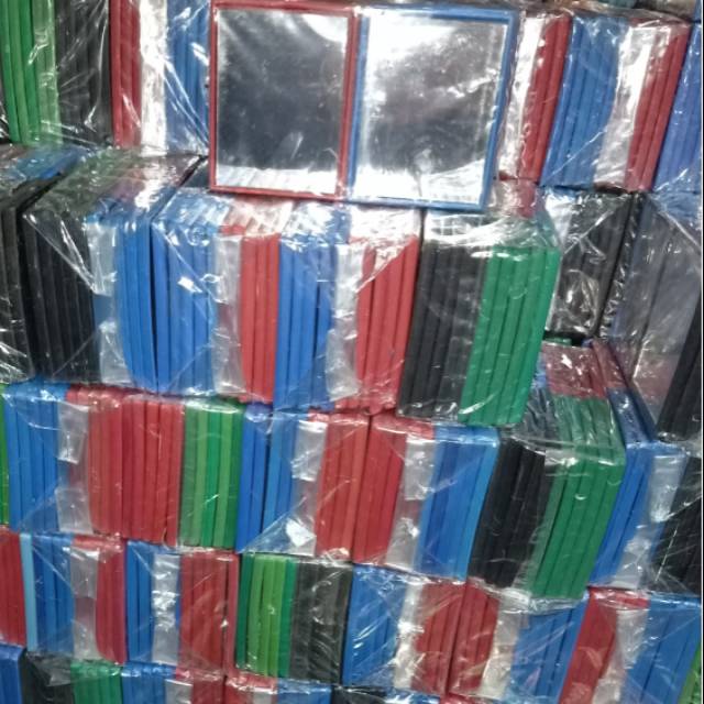 KACA SAKU KOTAK KECIL ISI 1 PAK 20 PCS UKURAN 6×5 CM(Bonus Tambahan Bubble wrap)