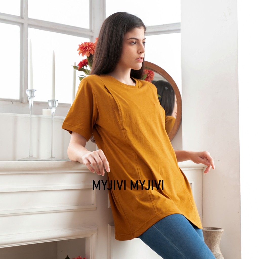MOMMIES T'SHIRT BY MYJIVI-CARAMEL