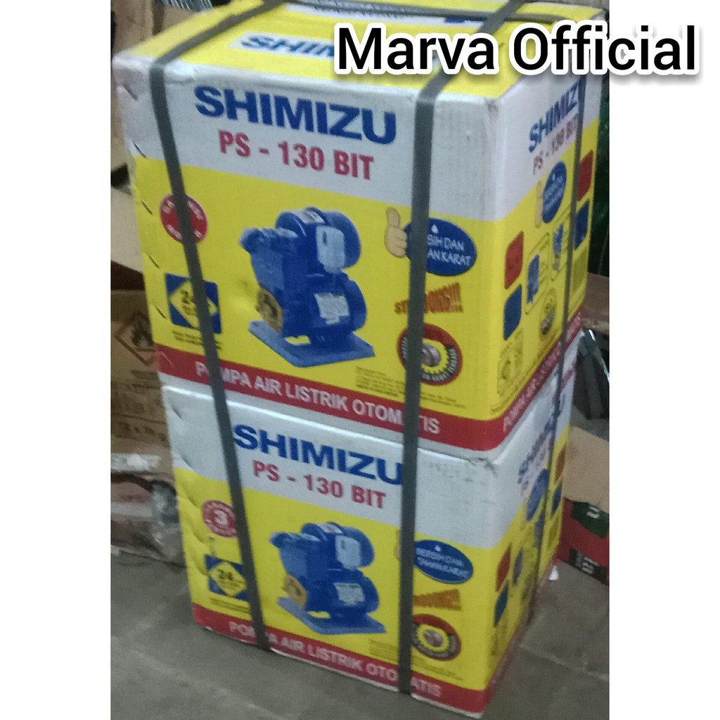 Pompa Air Shimizu 130 BIT Simizu PS 130 BIT POMPA TABUNG OTOMATIS simisu DAP pompa air listrik pump