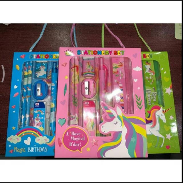 

Set alat tulis sekolah