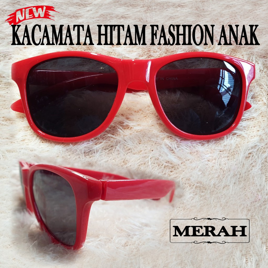 NEW Kacamata Hitam Anak anak Perempuan Laki laki Anti UV Trendy Retro Kids Sunglasses Fashion Anak