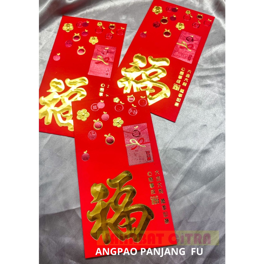 

ANGPAO PANJANG HAPPINESS FU ISI 6 PCS 红包（福）
