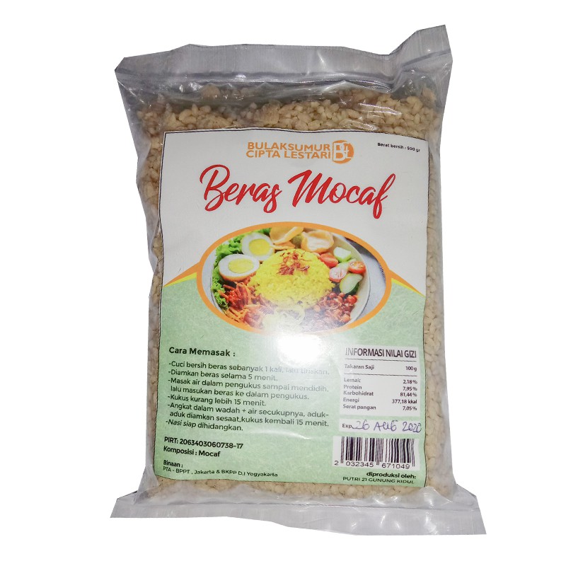

Beras Analog Mocaf 500gram - Makanan Sehat