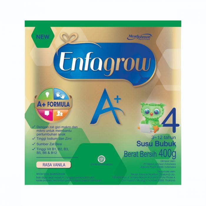 ENFAGROW A+ 4 VANILA 400 GR