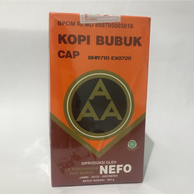 

Kopi AAA Nefo Jambi 500 Gram