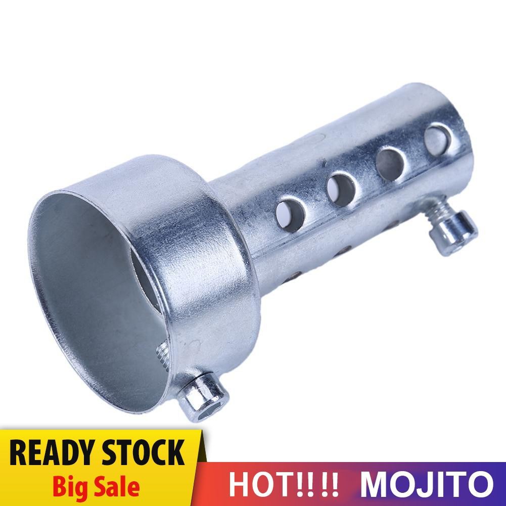 MOJITO Universal Motorcycle Exhaust Muffler Adjustable Silencer Db Killer Pipe Tip