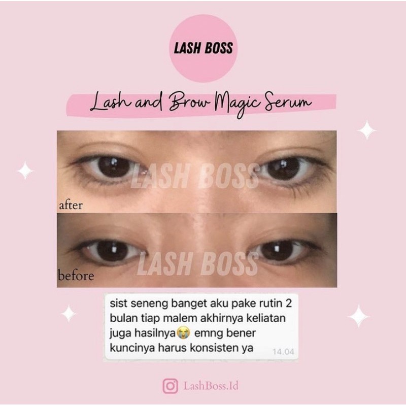 (READY) Lash Boss Serum Bulu Mata dan Alis BPOM