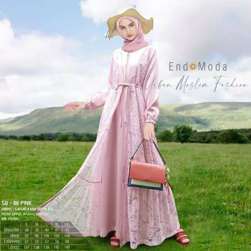 SB 88 gamis Endomoda #endomodaterbaru2021 promo gamis