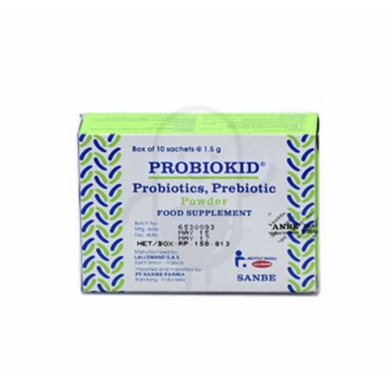 Probiokid box 10 sachet ( probiotik kesehatan pencernaan anak )
