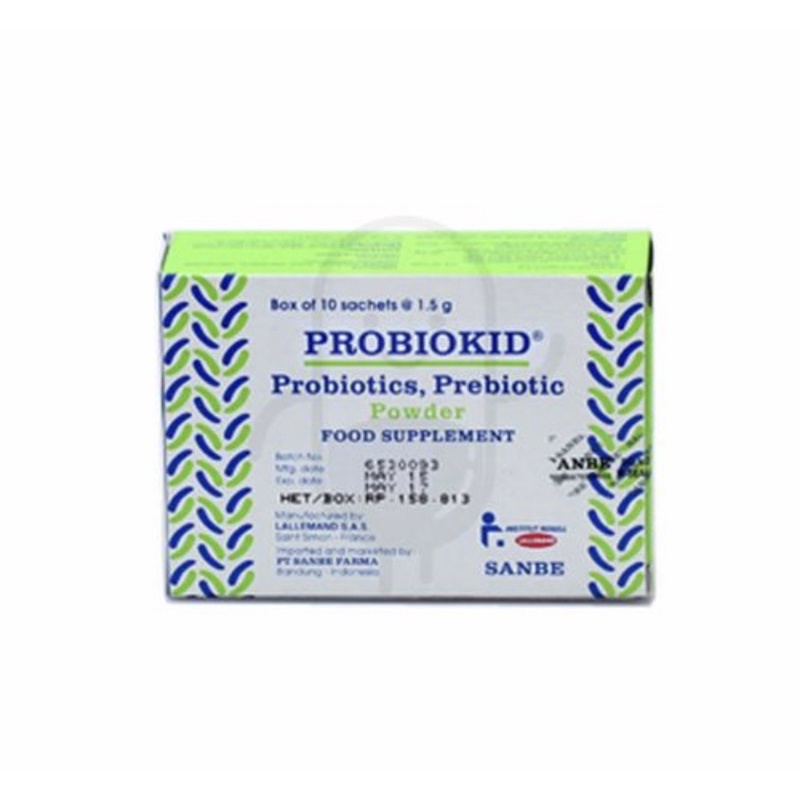 Probiokid box 10 sachet ( probiotik kesehatan pencernaan anak )