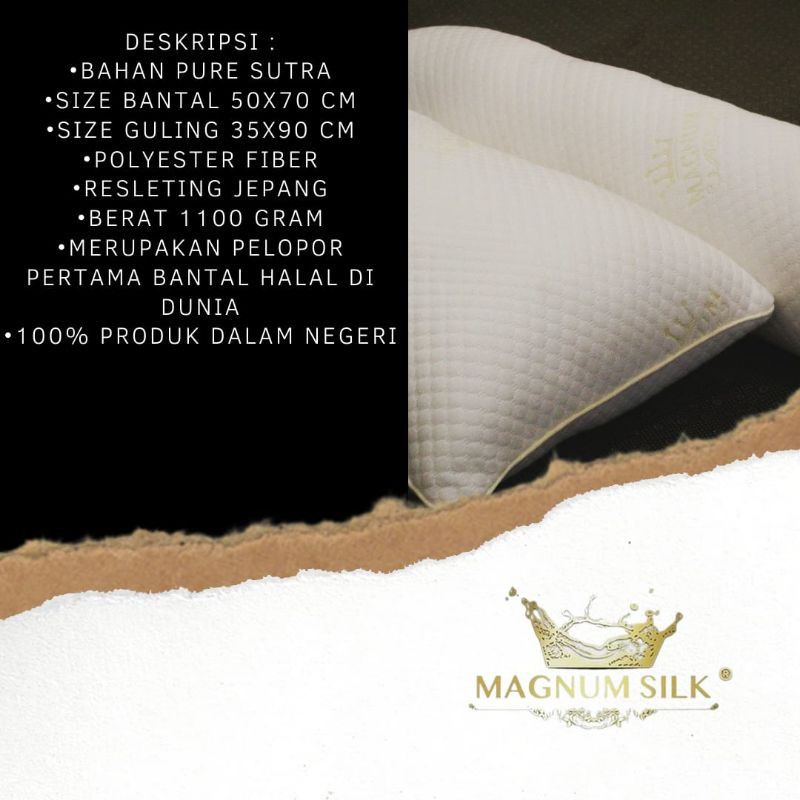 Bantal / Guling Hotel Premium Magnum Silk