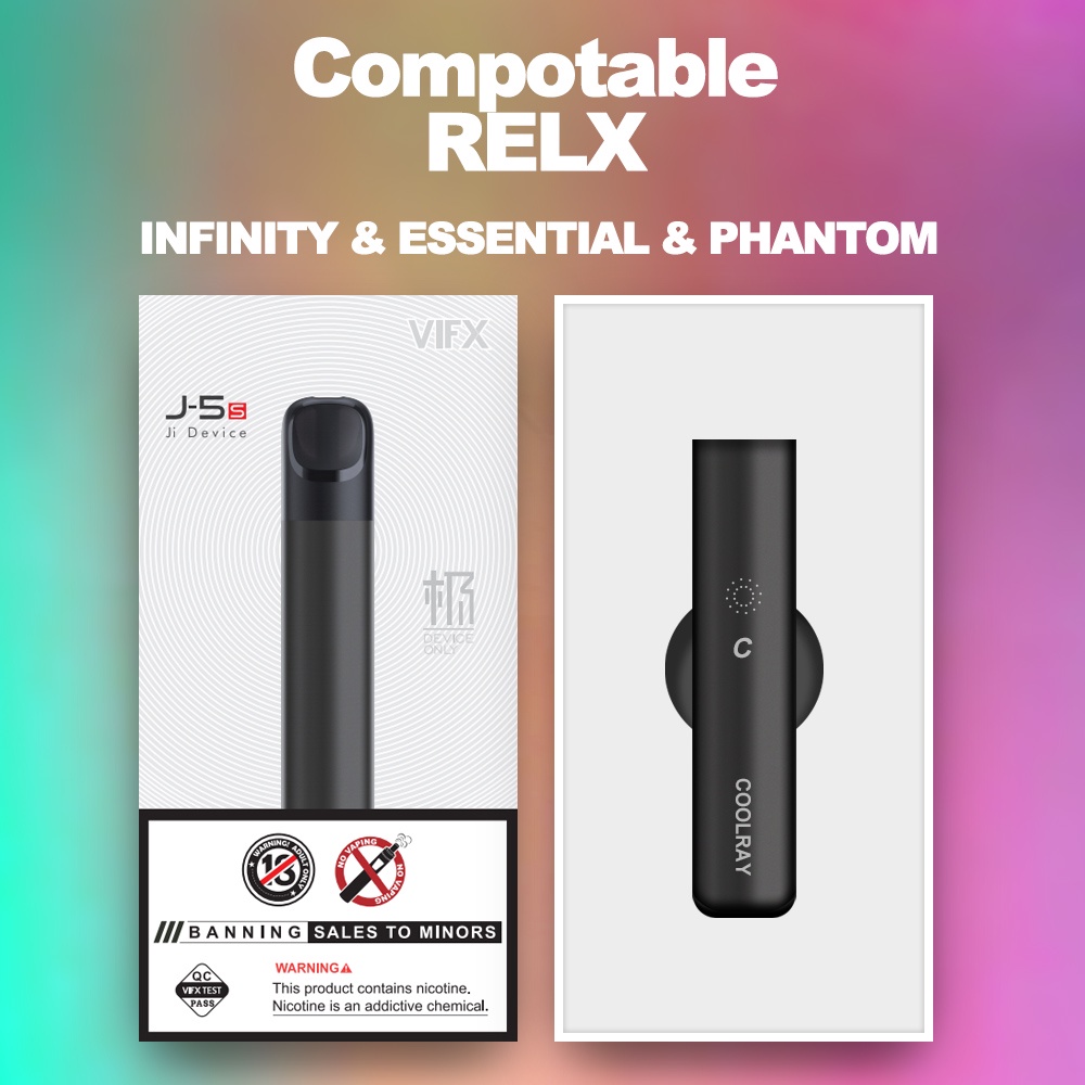 ViFX RELX Paket Bunding Termurah! Compatible Infinity &amp; Essential &amp; Phantom PODS   Device Only