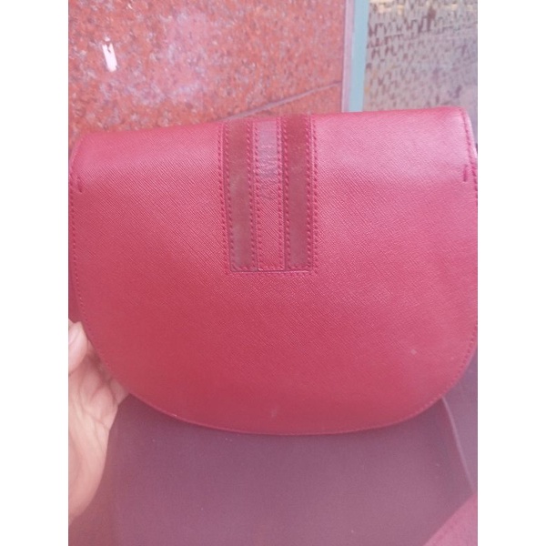 Bally Supra Cross Maroon