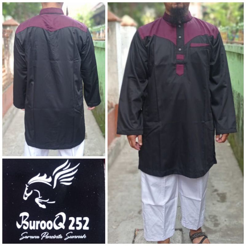 Koko Kurta Dewasa Lengan Panjang || Kurta Atasan Lengan Panjang || Koko Kurta Toyobo