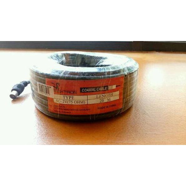 Kabel Antena Antenna Tv Maxtron 20M