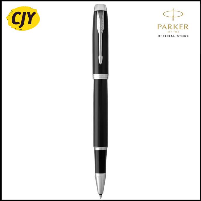

monggo] Parker IM Black Chrome Trim Rollerball
