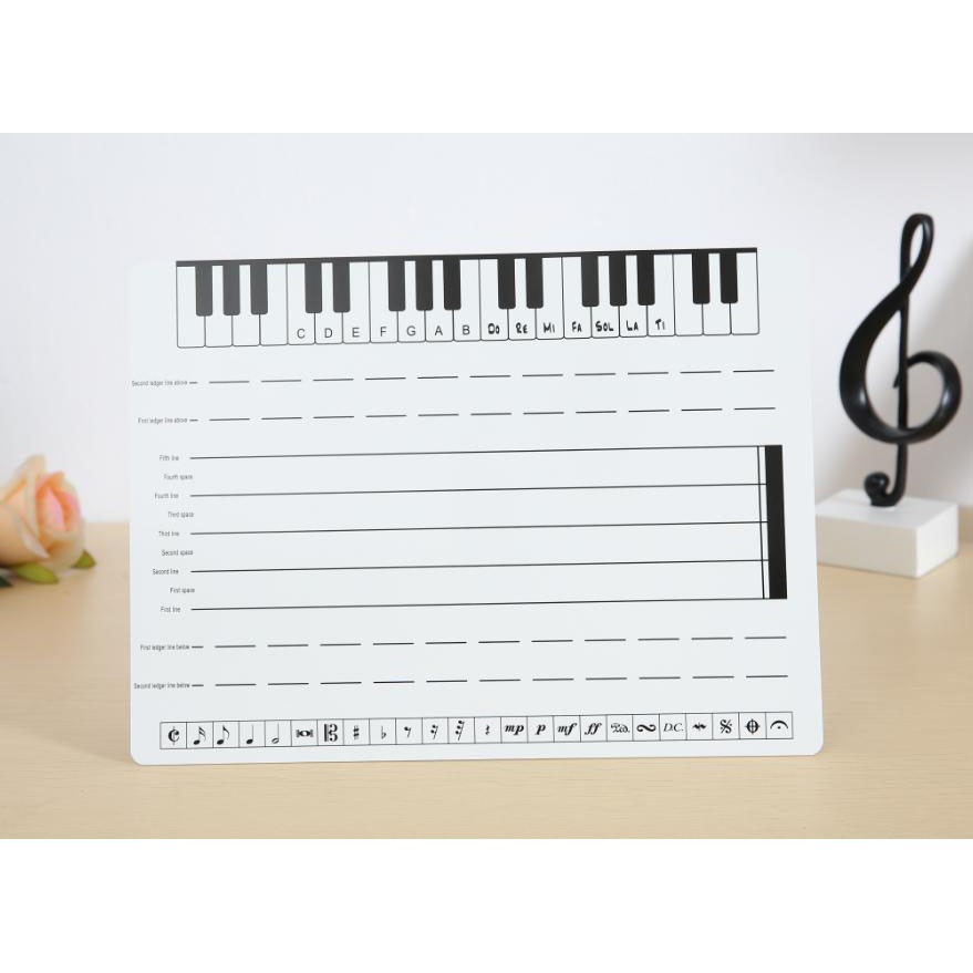 [jollyinfant.id] F 19 Papan tulis magnet musik & Magnet Musik