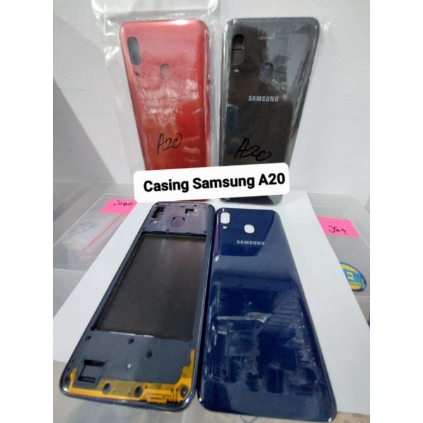 Casing Samsung A20 fullset