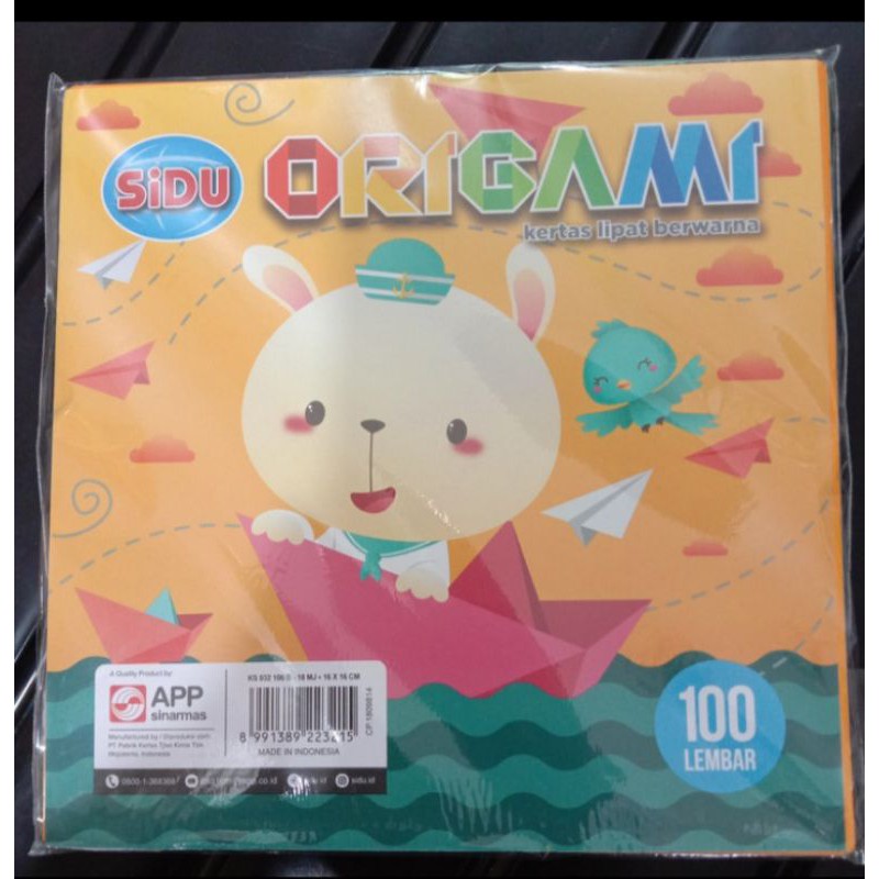 

Kertas Origami/kertas lipat warna 16x16cm