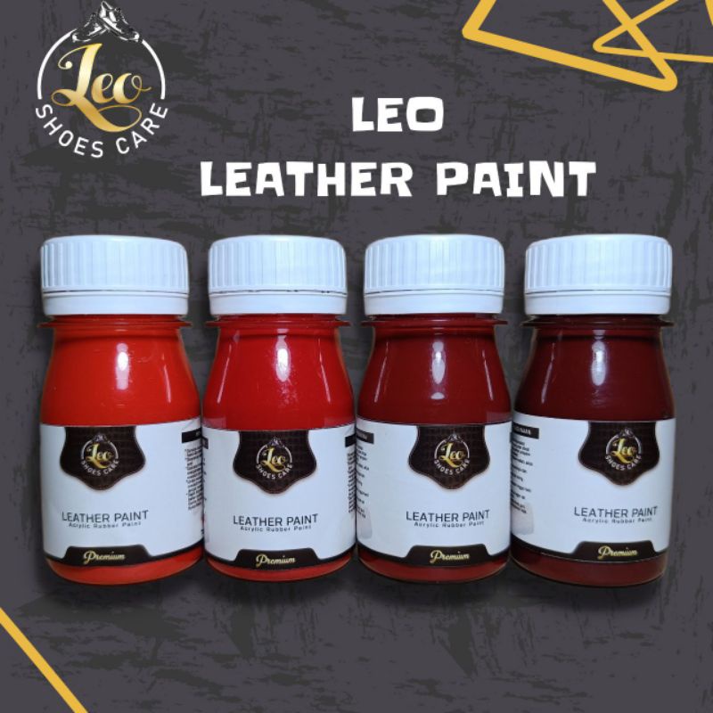 Cat Sepatu Kulit Leo Leather Paint - Cat Tas Midsole Rubber Boost Jok Jaket Sofa