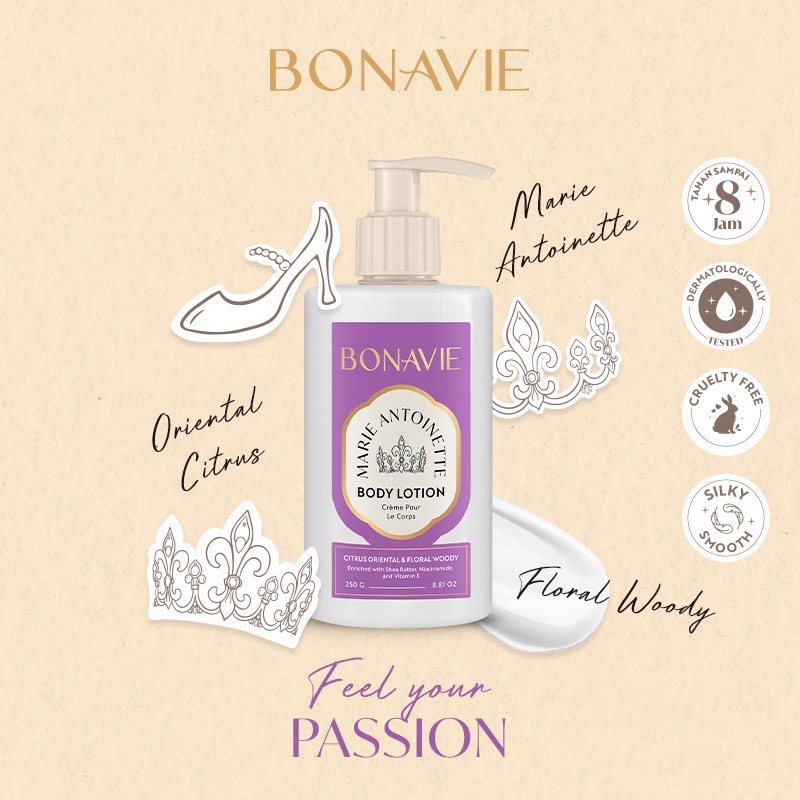 BONAVIE Body Lotion Marie Antoinette 250 ml