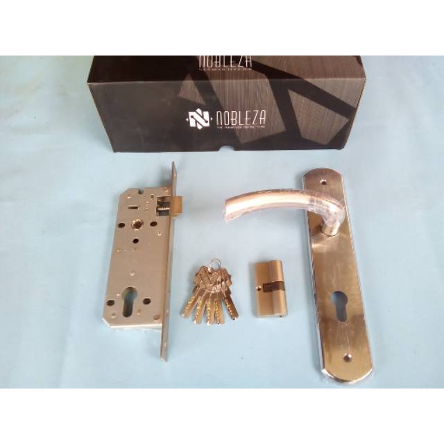 Kunci Pintu Stainless Set