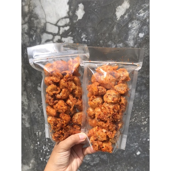 

Siomay kering pedas Jeruk 100gram