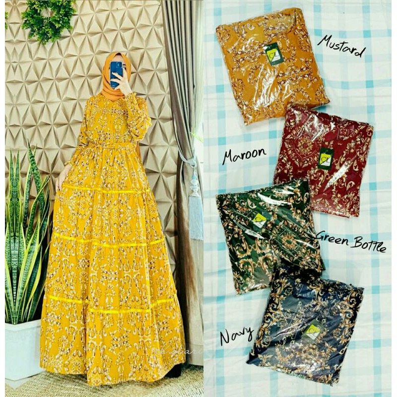 GAMIS MONALISA / GAMIS SULTAN / MOTIF SULTAN / BUSUI / GAMIS SELEBGRAM