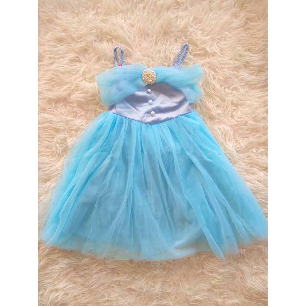 DRESS ANAK TONGTONGMI BLUE TT11932