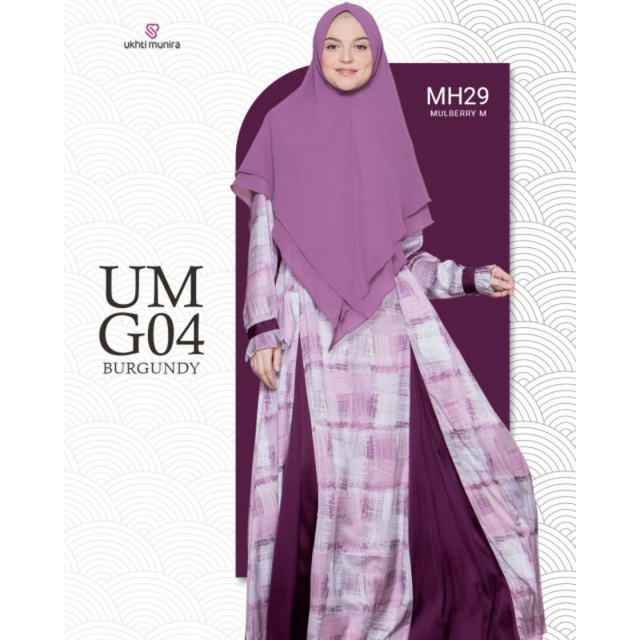 Ukhti Munira Gamis UMG04 Dress Original Terbaru