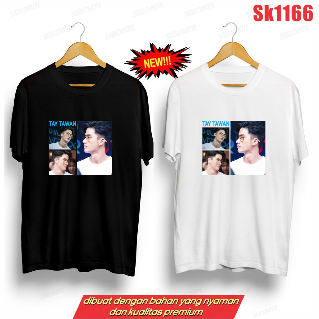 MURAH!!! KAOS TAY TAWAN FOTO  SK1166 UNISEX COMBED 30S