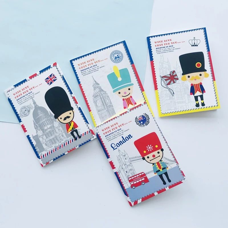 

Buku tulis mini motif London Soldier