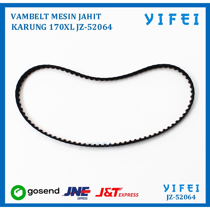 VAMBELT MESIN JAHIT KARUNG 170XL 241091 (9.5MM) YIFEI-52064