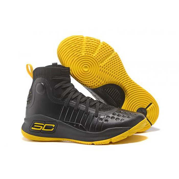 Under Armour Curry 4 - Black Yellow