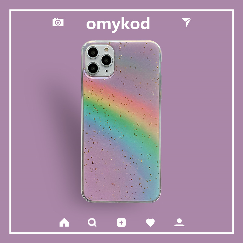 Rainbow Casing OPPO Reno 5 A15s A15 Reno 4F 5F A93 Realme