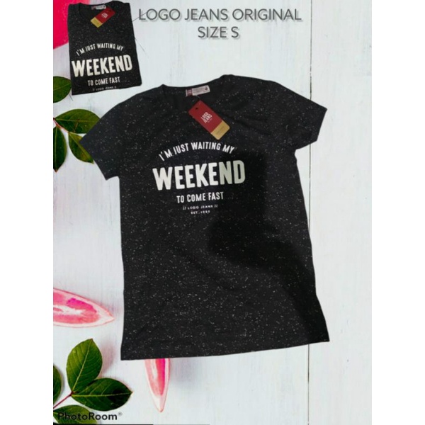 Kaos Tshirt wanita by LOGO Jeans original