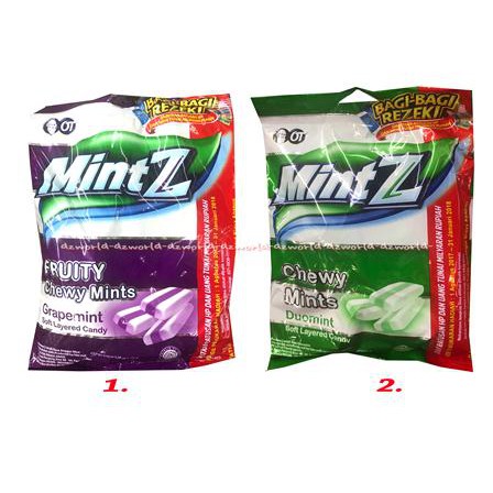 Mintz Fruity Mint 125gr Permen Mint Rasa Buah Memberikan Kesegaran Di Mulut