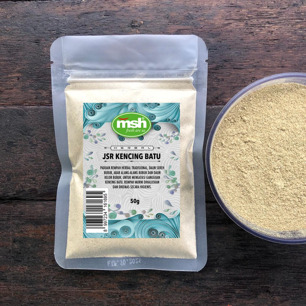 

Premium MSH JSR Kencing Batu 50 g