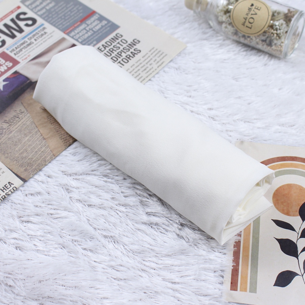 RX FASHION - JILBAB PASHMINA SABYAN DIAMOND I JILBAB SABYAN - 1R-PUTIH