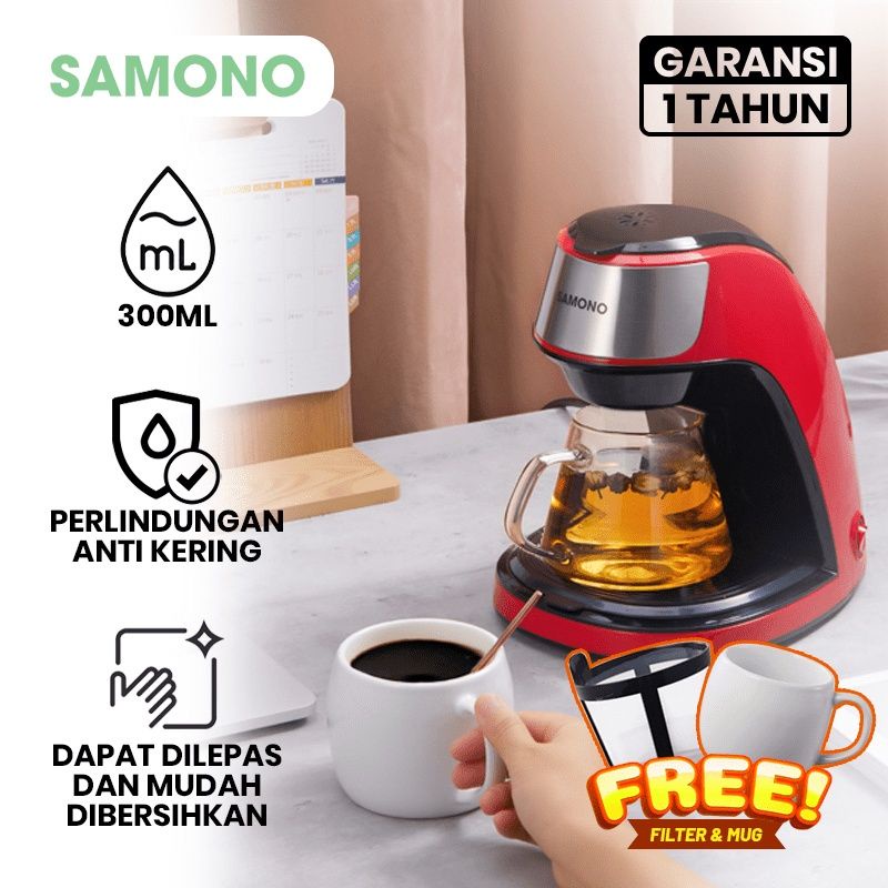 Samono SW-CMR03 Low Watt Coffee Machine Mesin Kopi Daya Rendah