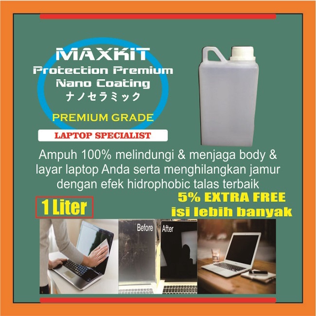 CAIRAN PENGKILAP LAPTOP 1 Liter Murah Hemat Refill Ekonomis Pembersih Keyboard Layar Body Lcd Laptop