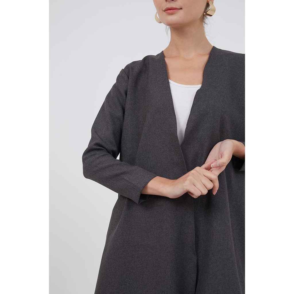 Berrybenka - Outerwear Kardigan Sophie Irani Basic Cardi-Black