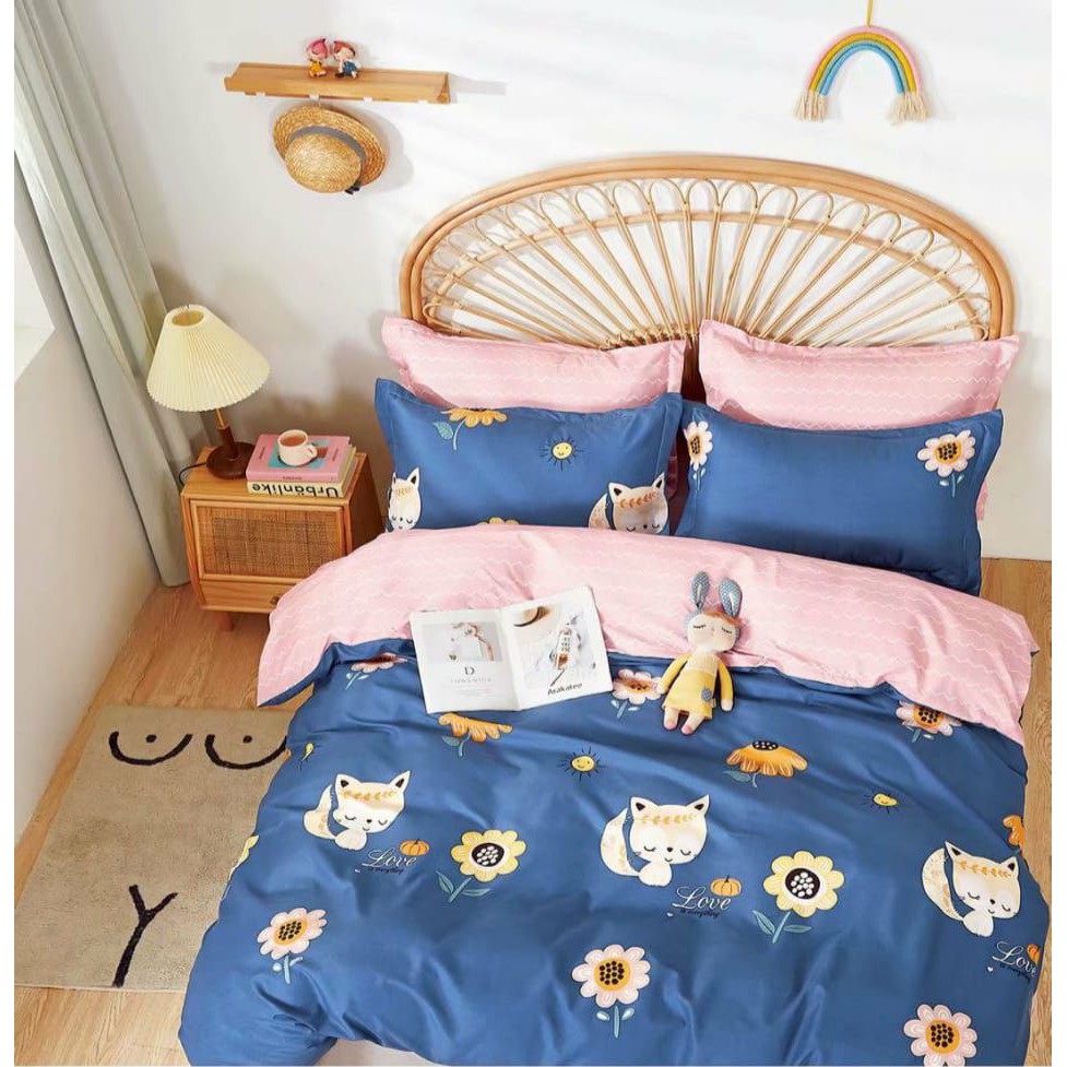 KATUN JEPANG  SPREI IMPORT SPREI HALUS 100% COTTON ORI KING SIZE 180X200