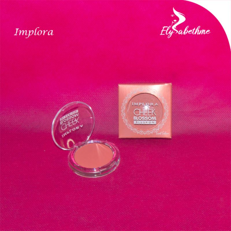 ✿ELYSABETHME✿ I♥M♥P♥L♥O♥R♥A Implora cosmetic  blush on perona pipi pupur berwana lembut ala korea merona