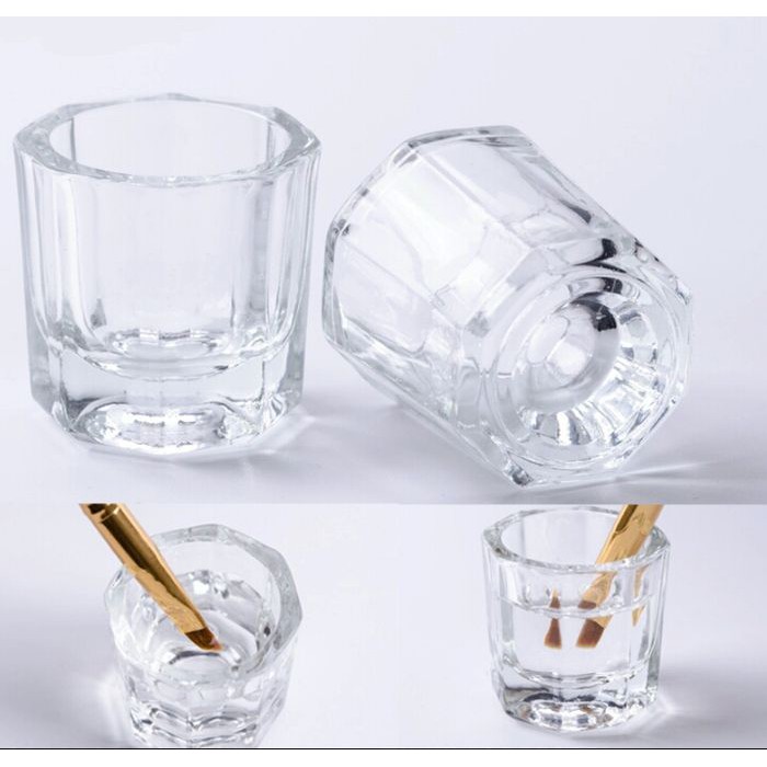 Glass Dappen Nail Art / Dappen Dish / Dappen Glass Acrylic Liquid Holder