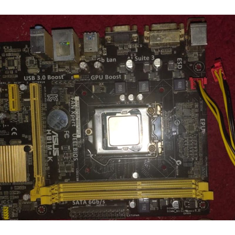 MOTHERBOARD H81 M-K ASUS LGA 1150 RUSAK