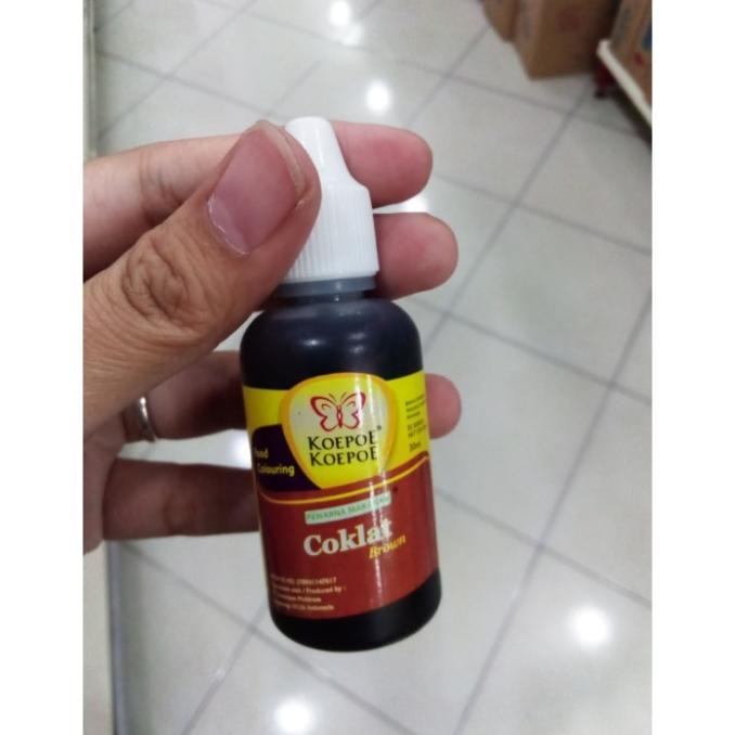 

Kualitas terbaik] PEWARNA KOEPOE COKLAT 30ML