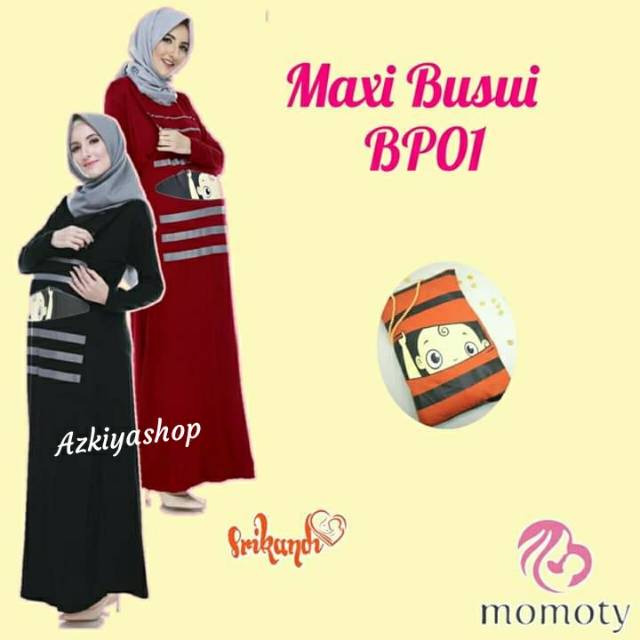 Baju menyusui/baju hamil lucu/gamis busui