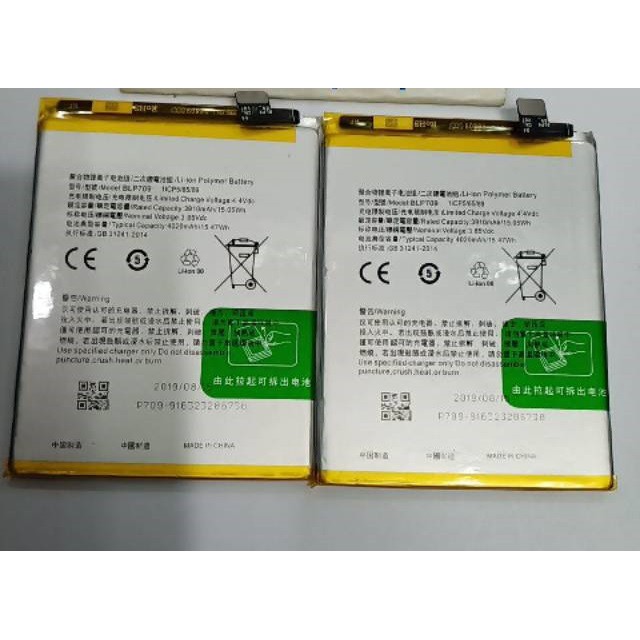 Battery Batre Baterai Oppo A9 A9X BLP709 BLP-709 BLP 709